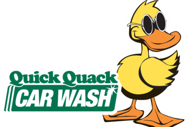 Quick Quack Car Wash Sticker Stop With Intern Kevin - Names Of Car Wash (775x515)