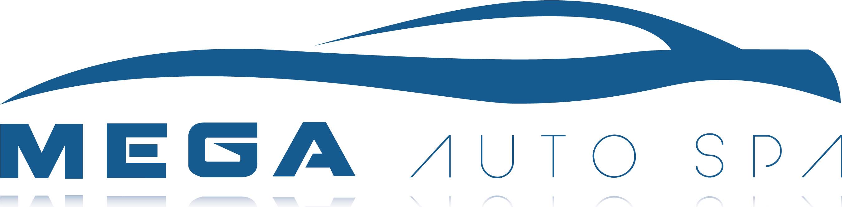 Mega Auto Spa - Mega Auto Spa Logo (2698x800)
