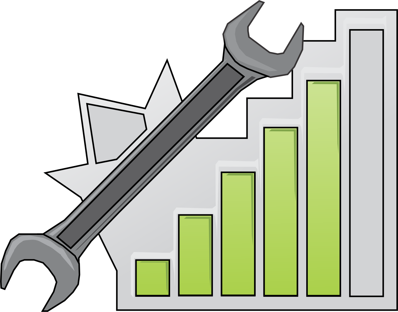 Above An Arrow For Showing Direction On The Track - Marking Tools (1544x1211)