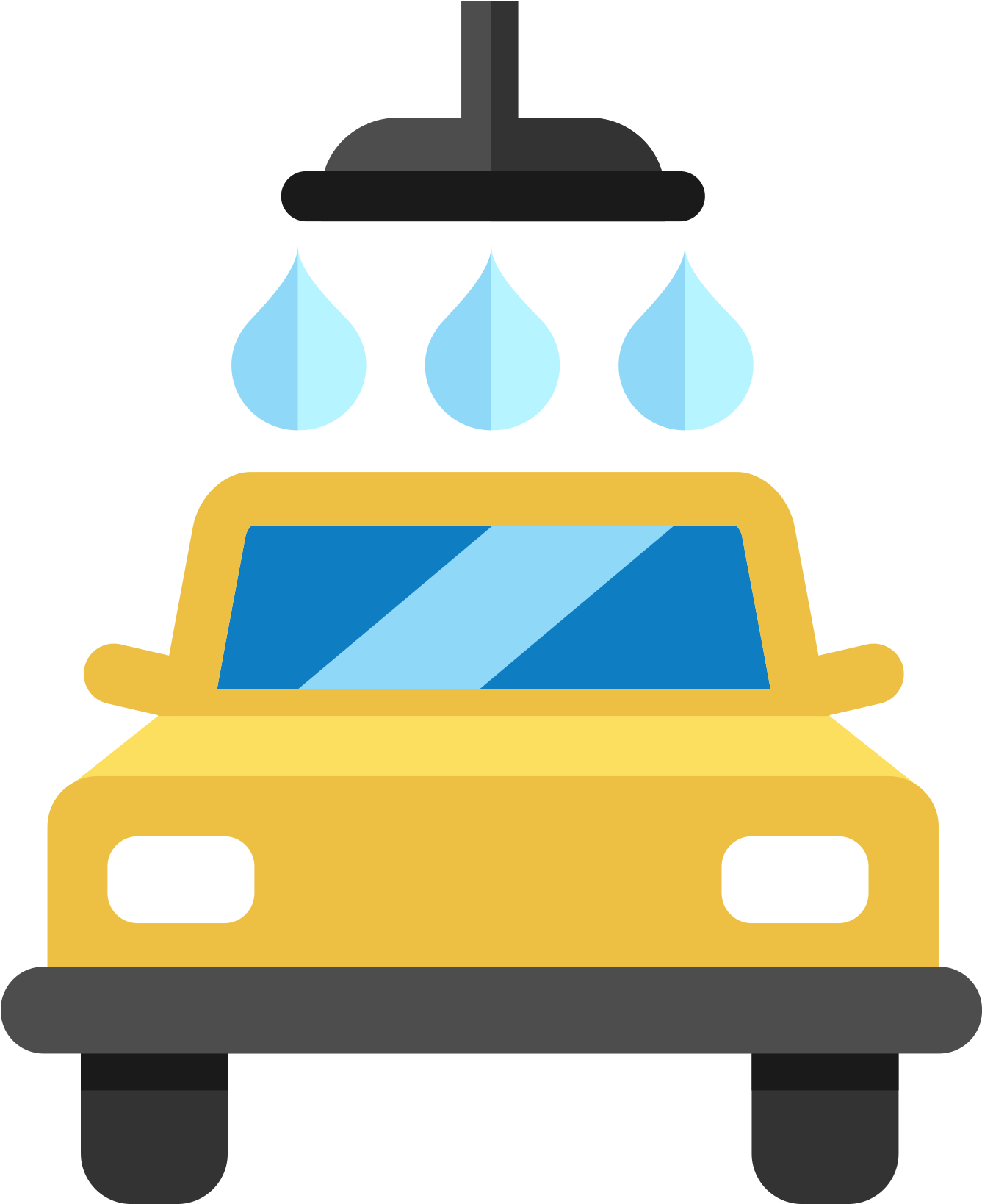 The Works Wash - Car Wash Icon Png (2600x1700)