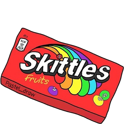 Skittles, Candy, And Overlay Image - Skittles Png (500x491)