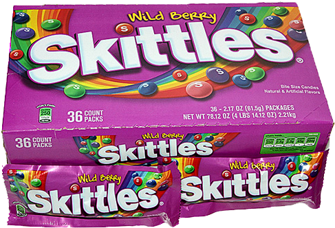 Skittles Wild Berry Bite Size Candies - Skittles Tropical 15.4 Ounce Bag Pack Of Two (500x500)