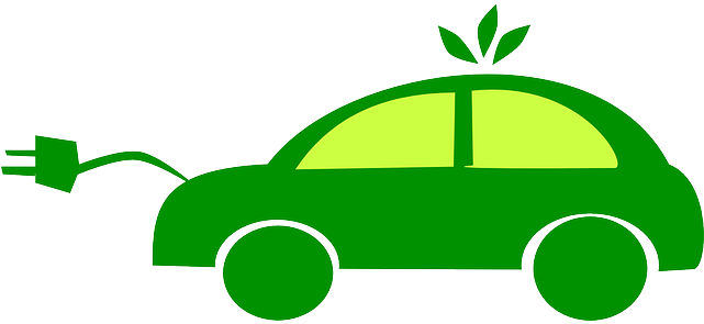 Electric Hybrid Vs Gas Powered Car Repair Tips Clipart - Electric Car Clipart (640x320)