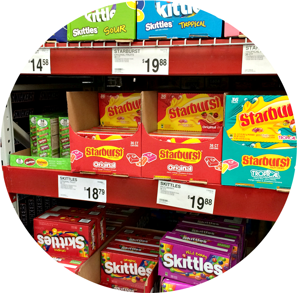 #sweetortreat #cbias #shop - Starburst Candy Pack (996x1022)