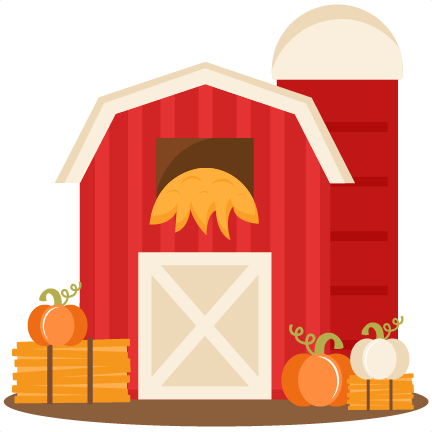 Miss Kate Cuttables Svg Scrapbook Cut File Cute Clipart - Fall Barn Clipart (432x432)