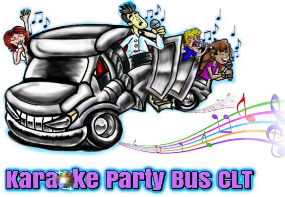 Karaoke Party Bus Of Charlotte Nc Karaoke Party Bus - Party Bus Clipart (565x390)