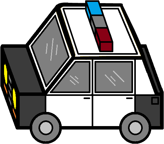 Police Car Box By Grayfox5000 - Police Car Box By Grayfox5000 (524x458)