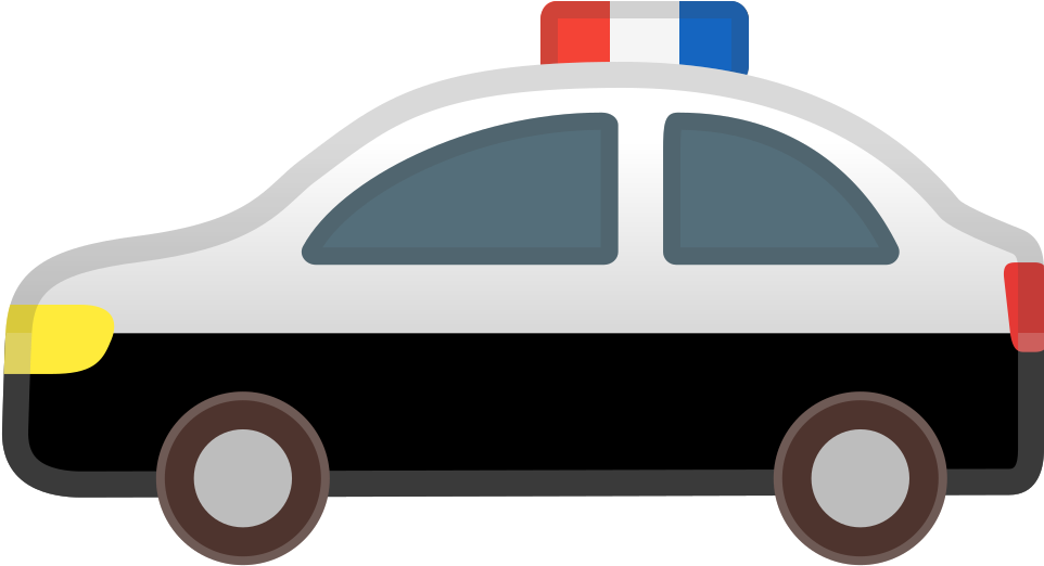 Google - Police Car Emoji (1024x1024)