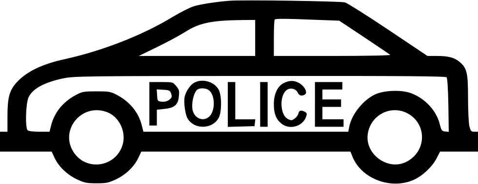 Police Car Comments - Police Car Svg (980x378)
