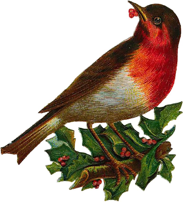 Vintage Victorian Christmas Die Cut Clip Art Vintage - Victorian Christmas Clip Art (900x926)