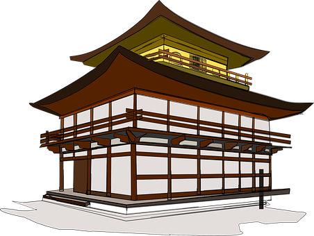 Pagoda, Asian, Architecture, Roof - Japanese Short Stories For Beginners: 10 Thrilling (452x340)