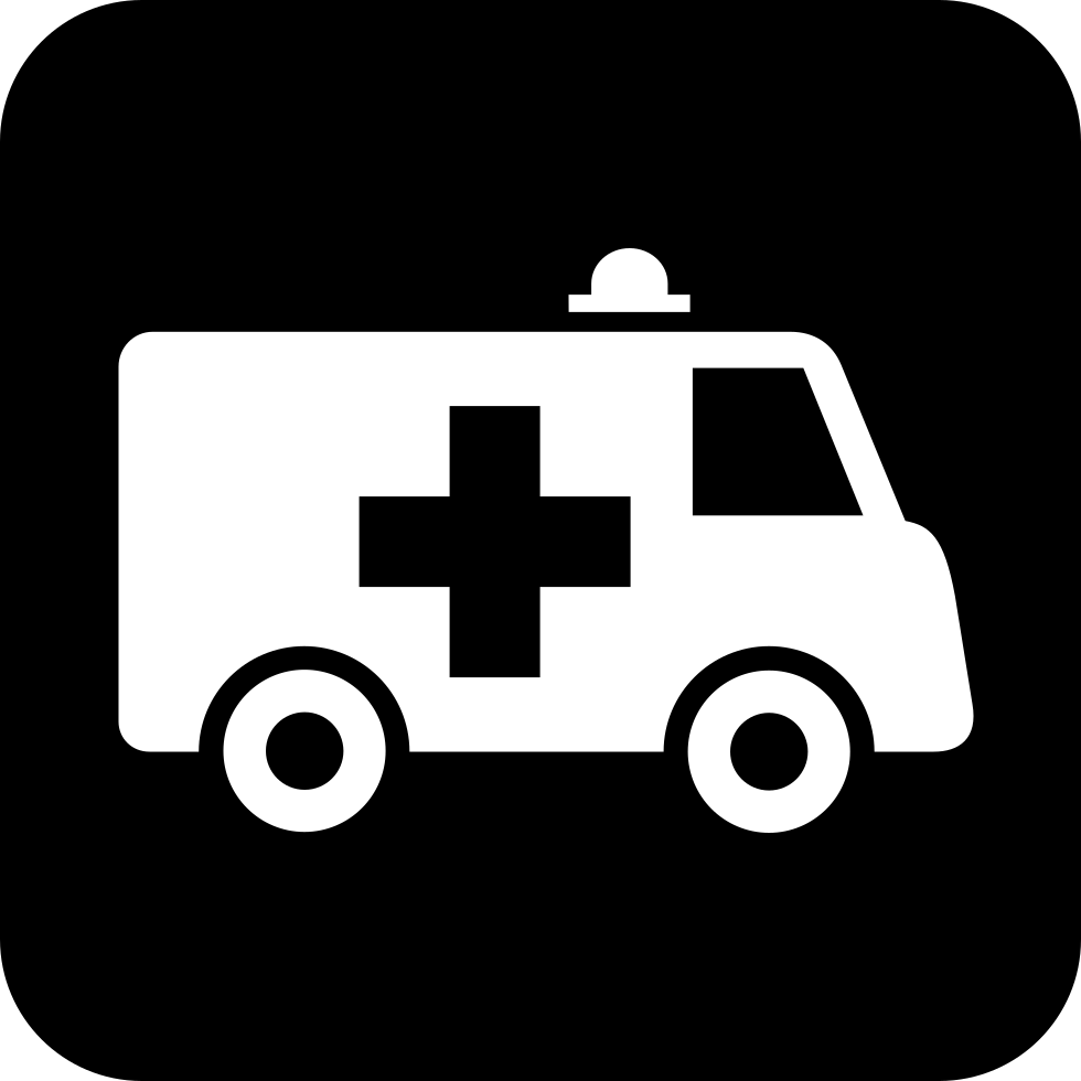 Ambulance Free Png Transparent Images Free Download - Ambulance Parking Area Sign (980x980)