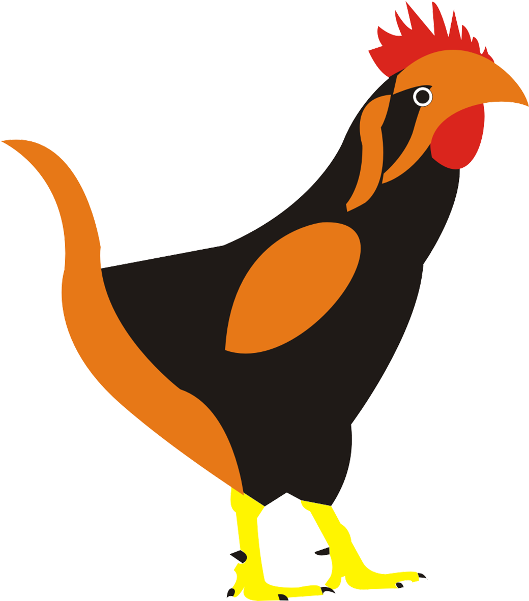 Rooster Chicken Drawing Clip Art - Rooster Chicken Drawing Clip Art (1181x1181)