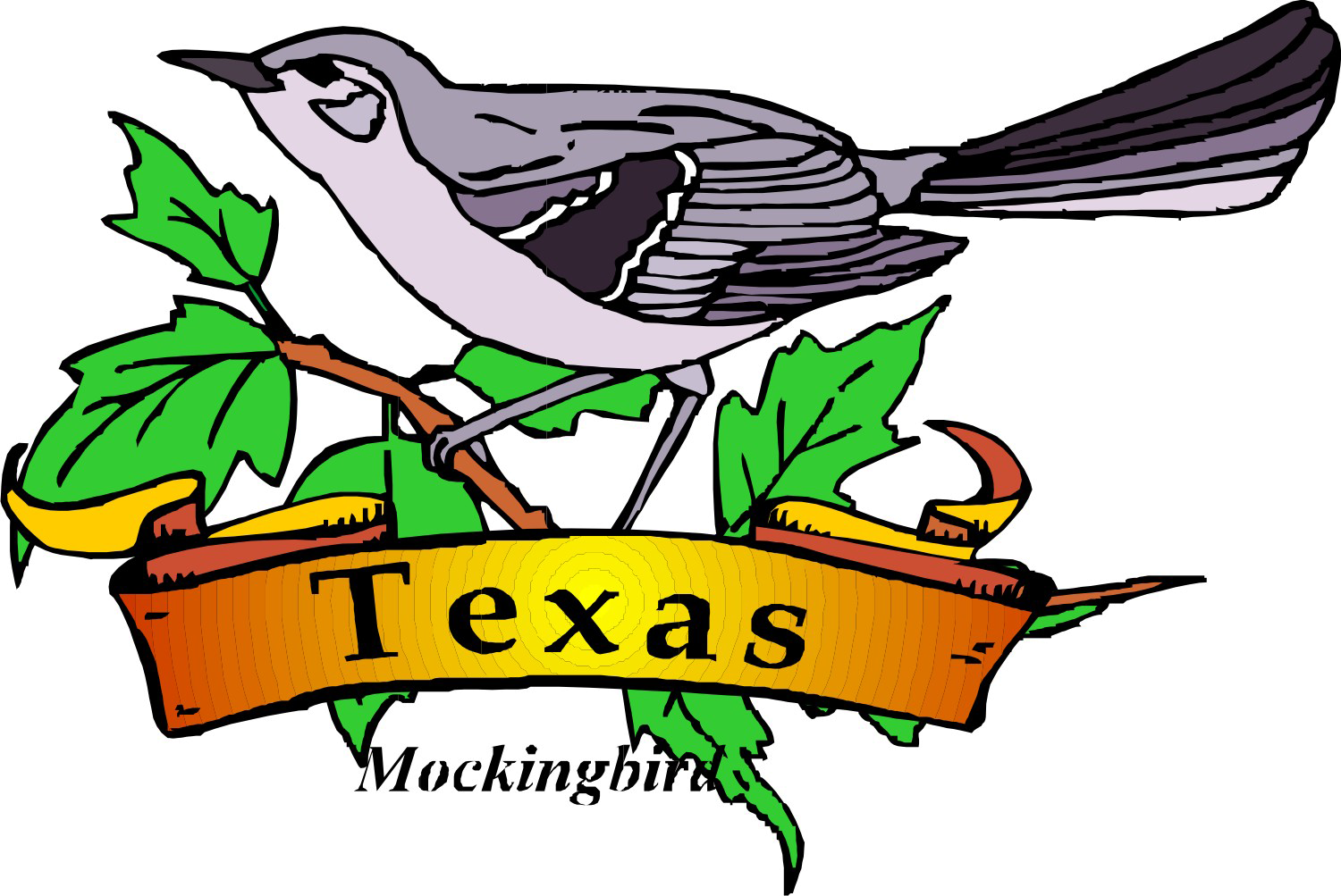 Texas Theme &mdash Day Camp Shac - Texas Symbols Clip Art (1500x1003)