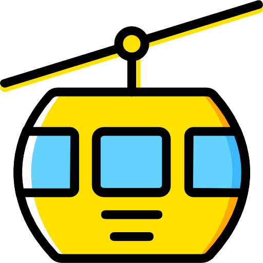Cable Car Cabin Free Icon - Cable Car Png (512x512)