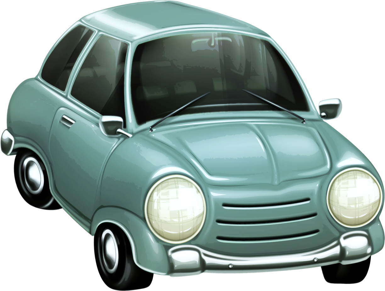Cute Cartoon Car - Cartoon Cars Png (1280x999)