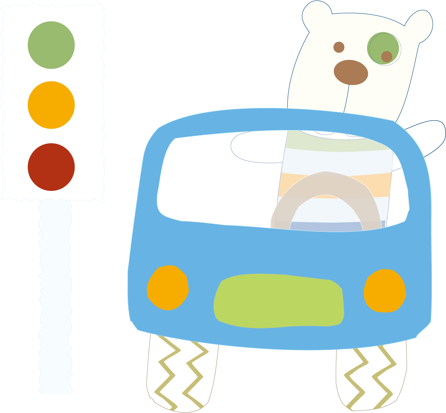 Traffic Light Cartoon - Traffic Light Cartoon (1500x1501)