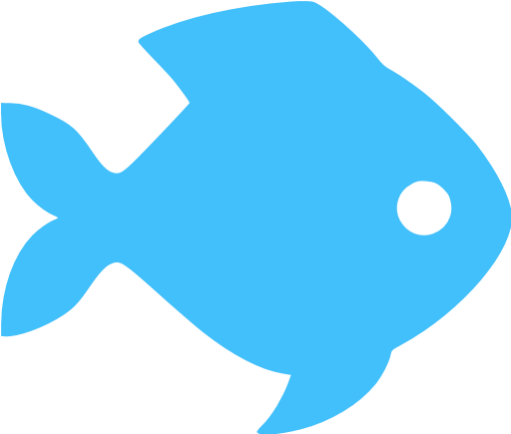 Purple Fish Icon (512x512)