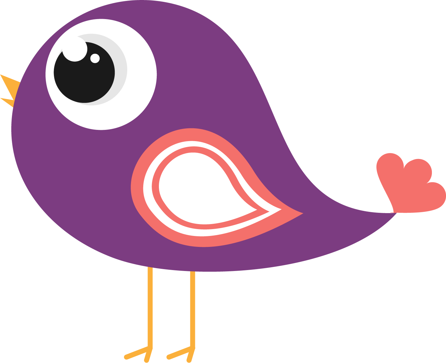 Bird Eurasian Magpie Cartoon Illustration - New York Times App Icon (1423x1160)