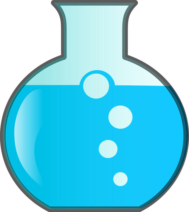 Bubbles Clip Art 12, - Round Bottom Flask Clip Art (642x720)