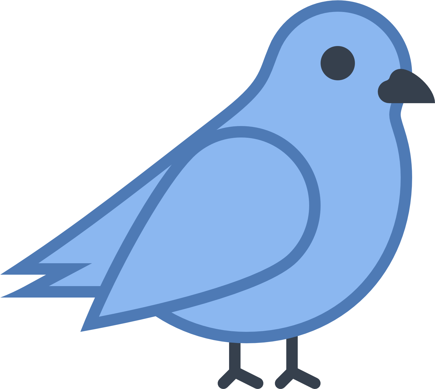 Source - Https - //icons8 - Com/icon/4015/bird - Bird Icon (1600x1600)