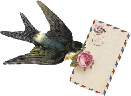 Vintage Illustrations - Old Mail (459x336)