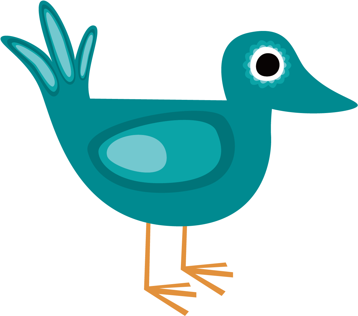 Bird Drawing Poster - Bird Drawing Poster (2083x2083)
