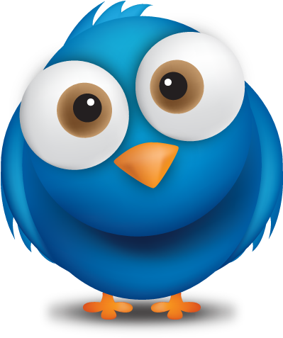 Twitter Logo Silhouette - Twitter Bird Png (512x512)