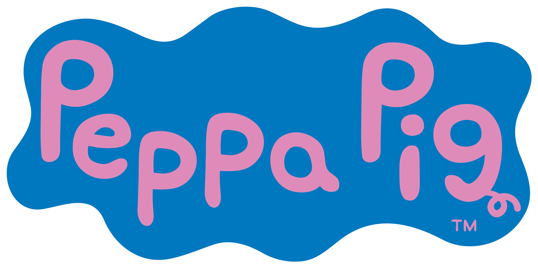 Peppa Pig Logo Png (1912x974)