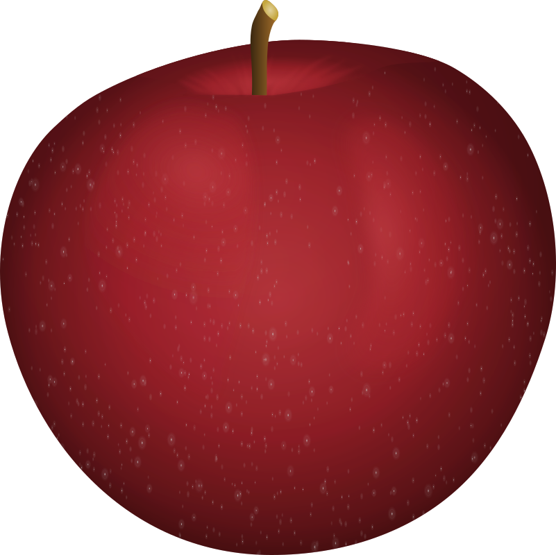 Clip Arts Related To - Transparent Image Of An Apple (958x957)