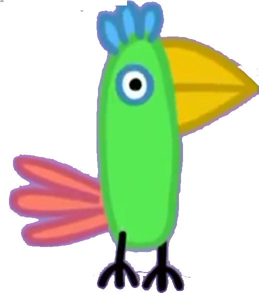 Polly - Peppa Pig Polly Parrot (517x608)