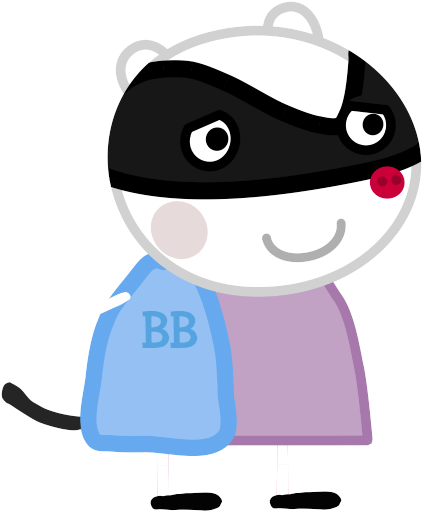 Betty Badger - Peppa Pig Badger (503x591)