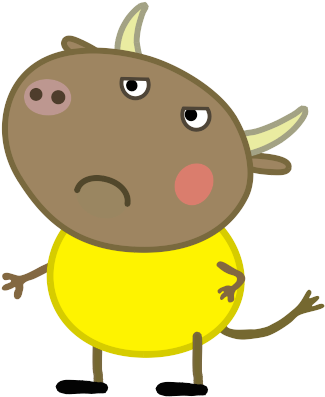 Brandon Bull - Peppa Pig Mr Bull (366x442)