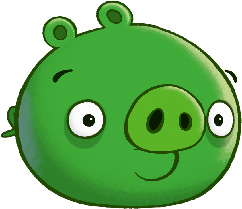 File History - Pig From Angry Birds (922x814)