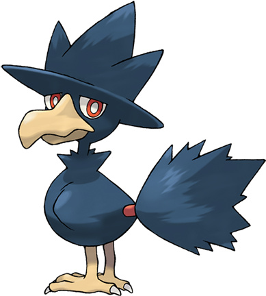 Murkrow - Flying Dark Type Pokemon (475x475)