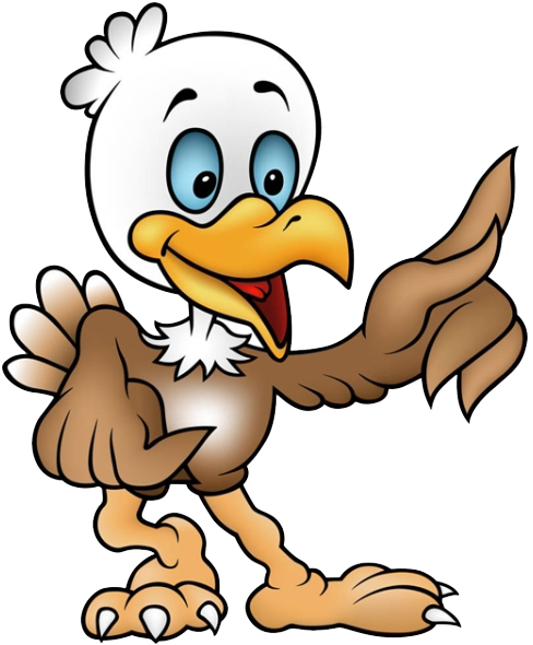 Bald Eagle Cartoon Royalty-free Illustration - Bald Eagle Cartoon Royalty-free Illustration (600x600)