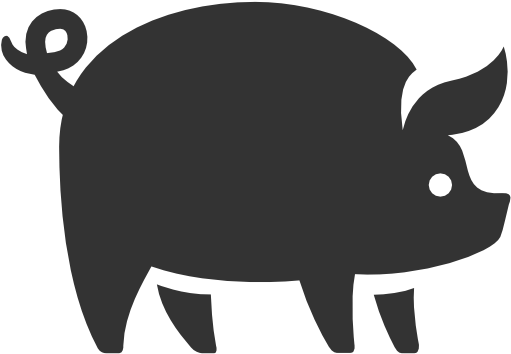 Pork - Pig Icon Png (512x512)