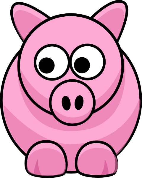 Piggy Clipart - Piggy Clip Art (480x599)