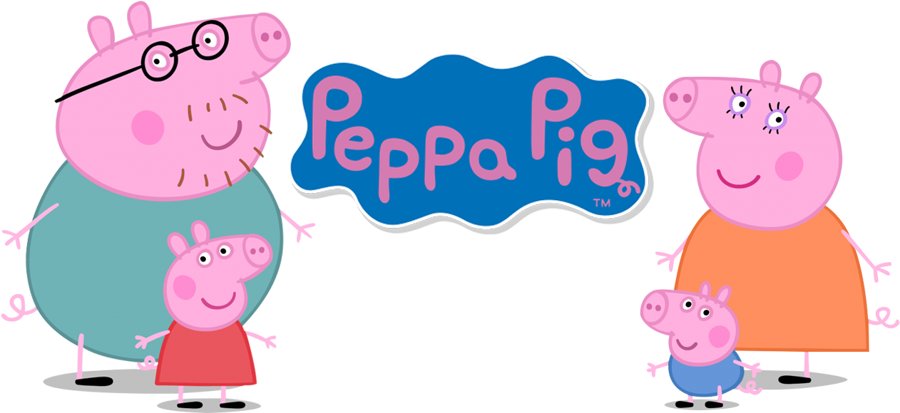Família Pig - Peppa Pig And Ben And Holly (1297x592)