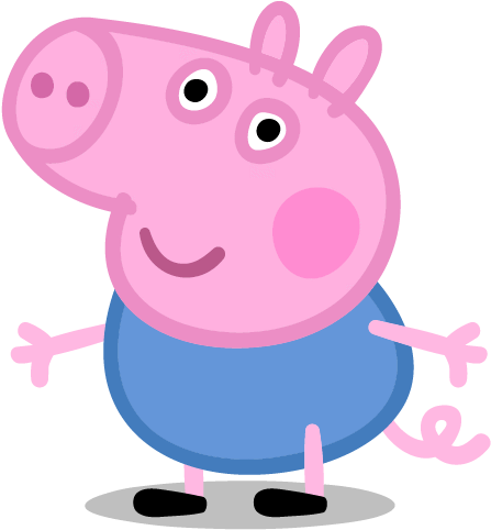 George Pig - Peppa Pig Png (600x600)