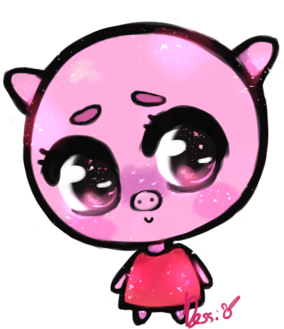 Kawaii Peppa Pig By Dessineka - Peppa Kawaii (894x894)