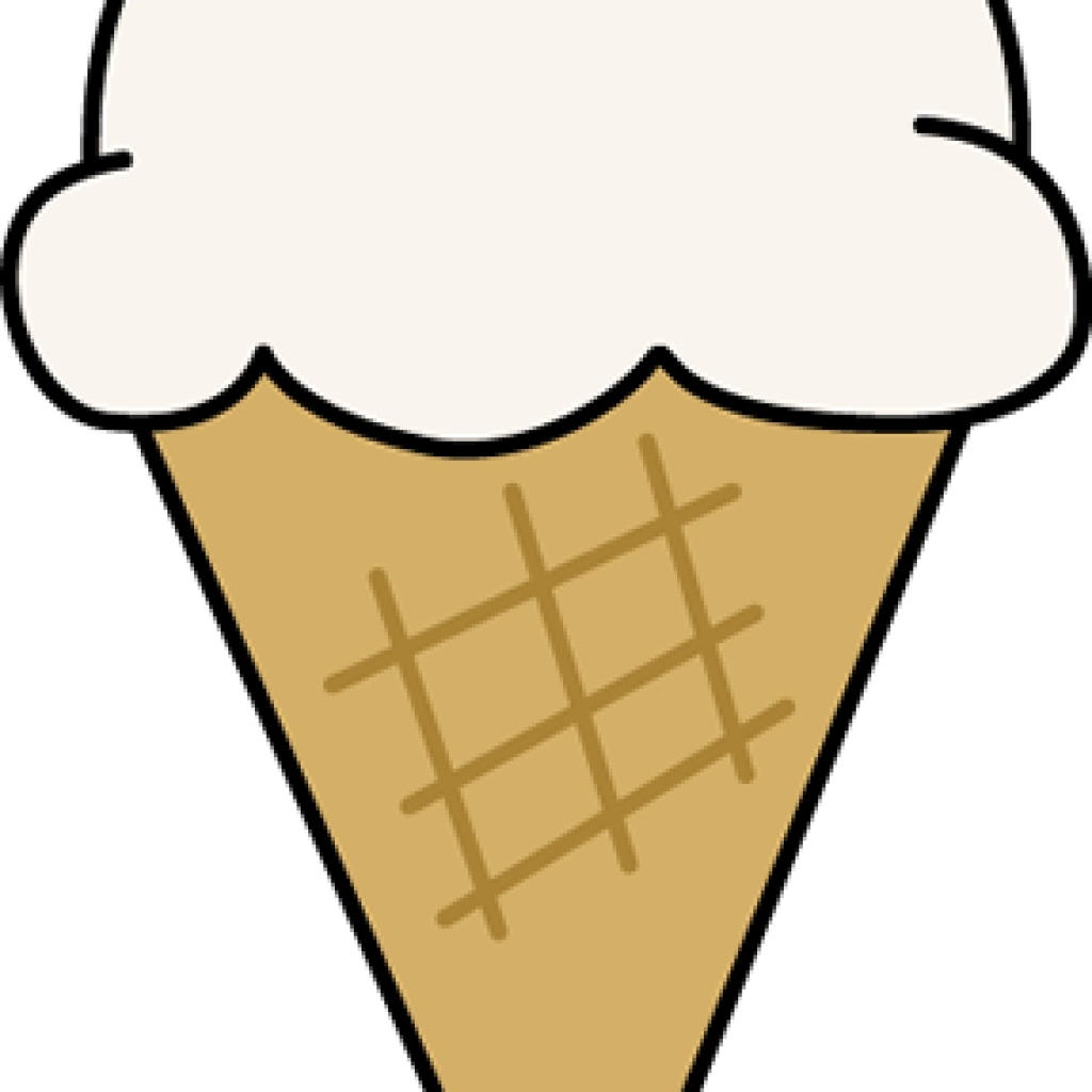 Cone Clipart Vanilla Ice Cream Cone Clip Art Vanilla - Clip Art (1024x1024)