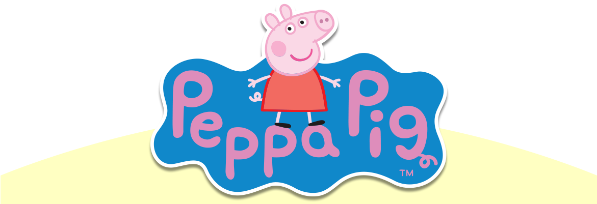 Peppa Pig Header - Peppa Pig With Red Car (1170x417)
