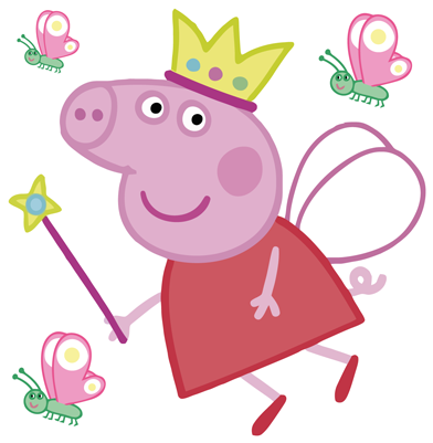Vinilo Infantil Peppa Pig - Peppa Pig Png (400x400)