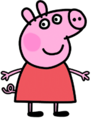 Party Setup - Peppa Pig Colouring Pages (316x412)