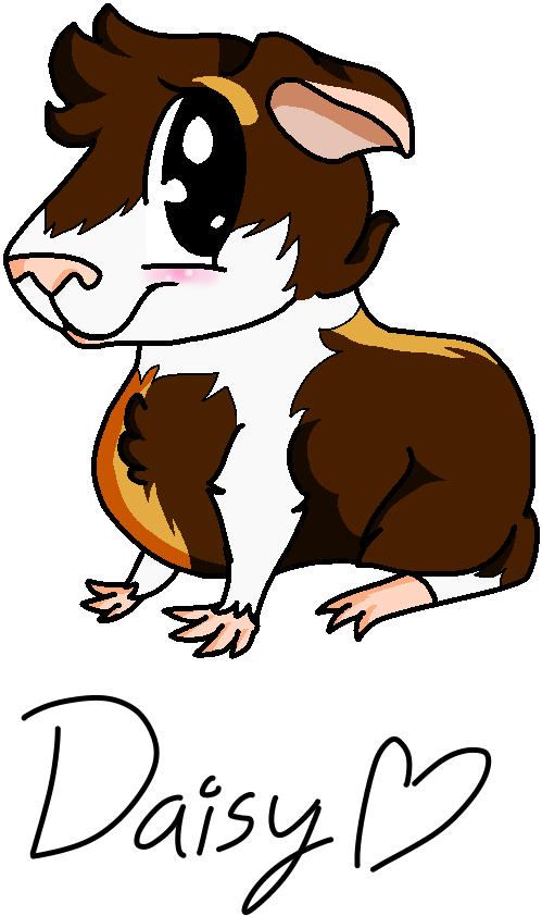 Pig Cartoon Clip Art Download - Guinea Pig (650x1000)