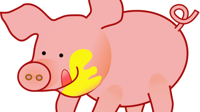 Free Pig Clipart - Printable Pig Coloring Pages Free (678x381)