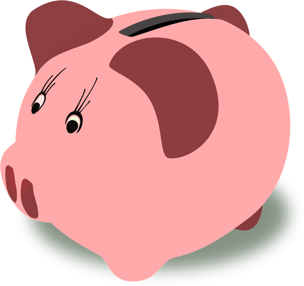 Free Piggy Bank Clipart The Cliparts - Piggy Bank Clipart Png (1280x1200)