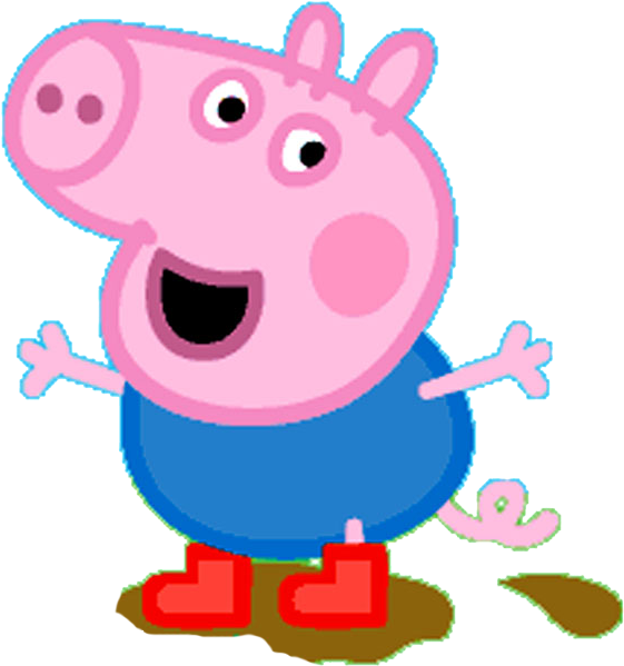 George - George From Peppa Pig (682x800)
