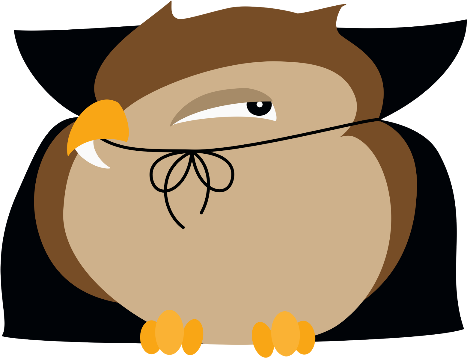 Halloween Animals Clipart - Cartoon (1600x1225)